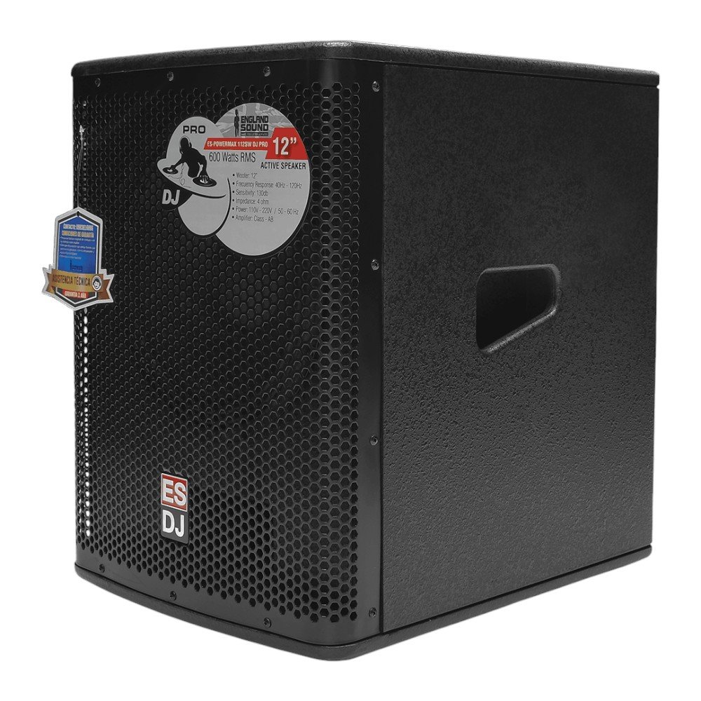 Subwoofer Activo ENGLAND SOUND ES-POWERMAX 112SW DJ PRO 12" 600W RMS - Image 3