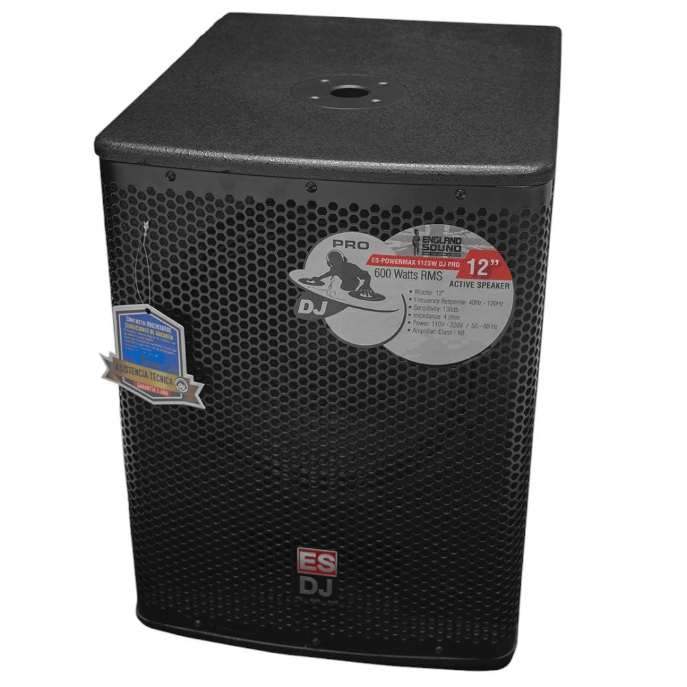 Subwoofer Activo ENGLAND SOUND ES-POWERMAX 112SW DJ PRO 12" 600W RMS - Image 9