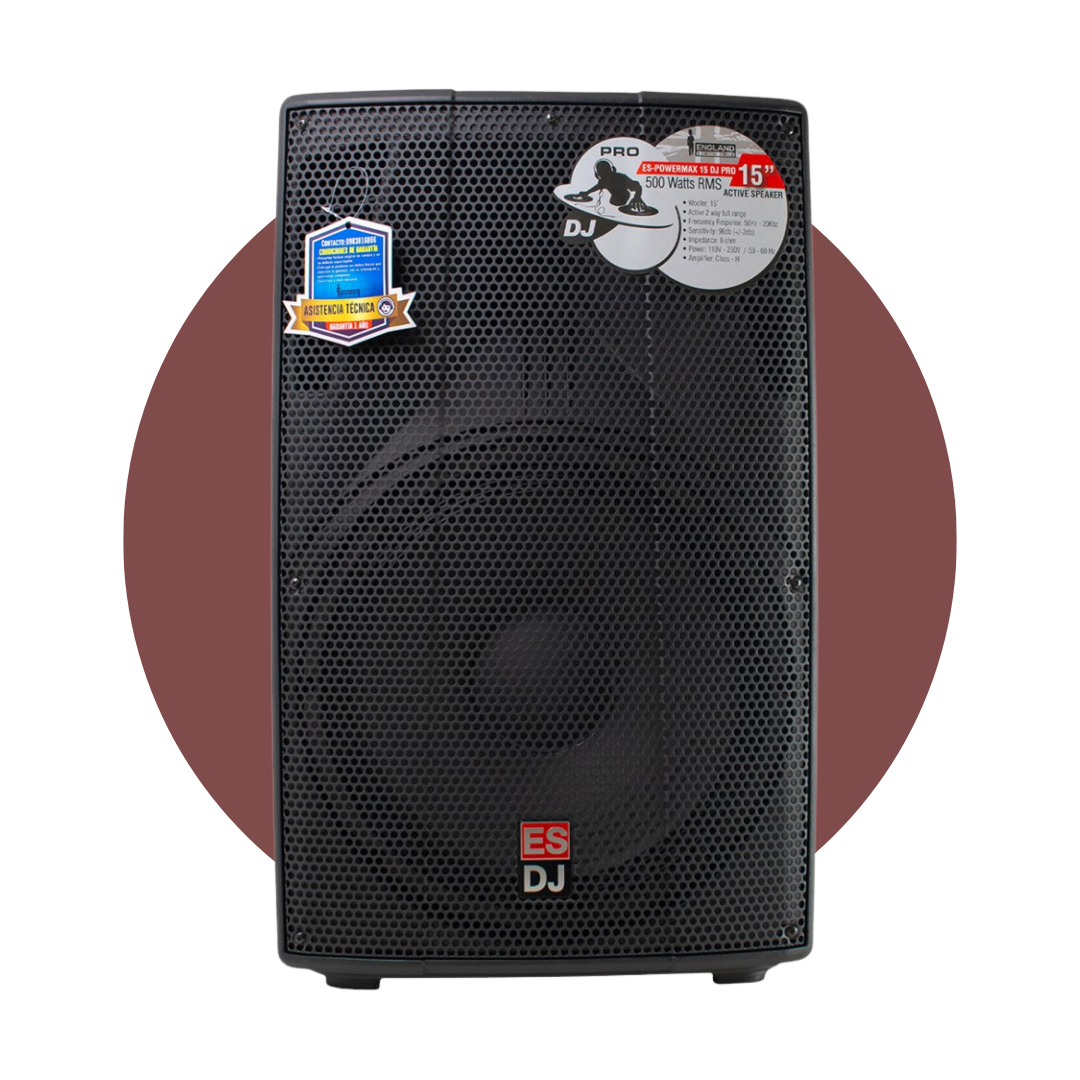 Parlante ENGLAND SOUND 15" 350 WATTS RMS ES-POWERMAX 15-DJ PRO