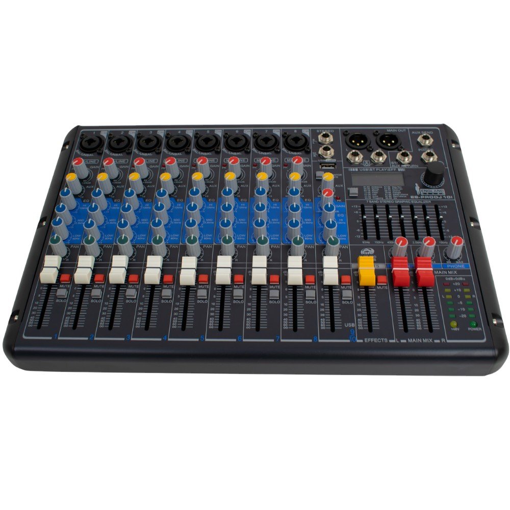 Mixer Analógico 10 canales ENGLAND SOUND ES-PRODJ 10I - Image 2