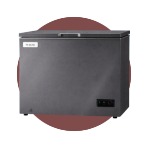 CONGELADOR HI-LUXE GRIS 198 LITROS