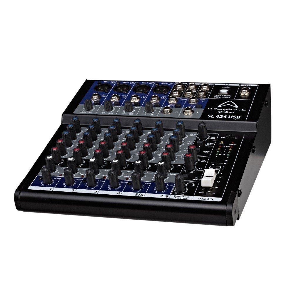Mezclador Analógico 8 canales multientrada WHARFEDALE SL424USB - Image 3