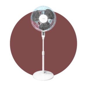 VENTILADOR SMC PEDESTAL 16" BLANCO