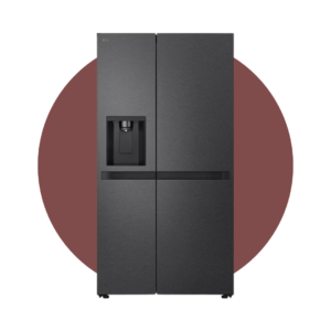 Refrigeradora LG Side by Side 621L Smart Inverter Essence Matte Black