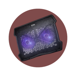 VENTILADOR GAMING PARA PORTATIL CON ILUMINACION