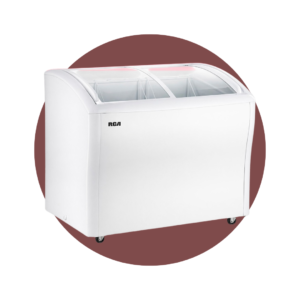 CONGELADOR RCA SHOWCASE HORIZONTAL TAPA VIDRIO 298L