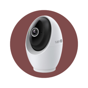 Cámara de seguridad inteligente 360º para interior con resolución 4K y detección IA local