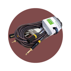 CABLE DE AUDIO PLUG XLR 12M