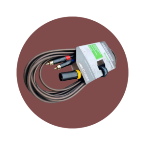 CABLE DE AUDIO PLUG RCA 5M