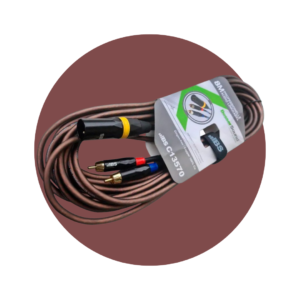 CABLE DE AUDIO 2 PLUG RCA 8M