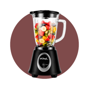 LICUADORA CLASICA E-CHEF 1.5LTS NEGRA