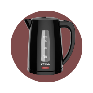Hervidor Eléctrico Prima Negro 1.7L 1500W