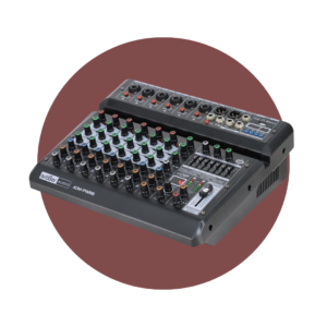CONSOLA ACTIVA GROBER PROFESIONAL 8 CANALES