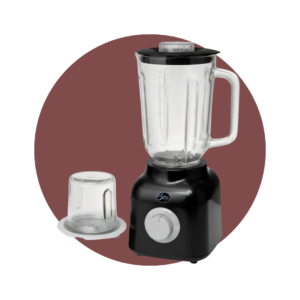 BL55G-B (1) LICUADORA E-LIFE 2EN1 NEGRA 400W