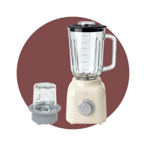 BL55G-C (1) LICUADORA E-LIFE 2EN1 CREMA 400W