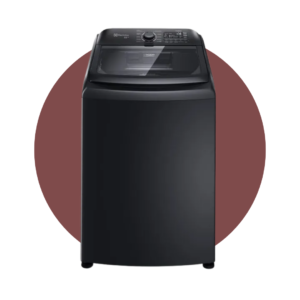LP22I (1) Lavadora Electrolux Carga Superior 22kg con Cierre Fácil Negra LP22I