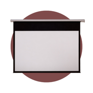 PANTALLA DE PROYECCIÓN MOTORIZADA 120" PP-169120B
