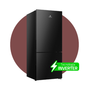 REFRIGERADORA INDURAMA BOTTOM MOUNT 404 LITROS NEGRA | RI - 6451 NE