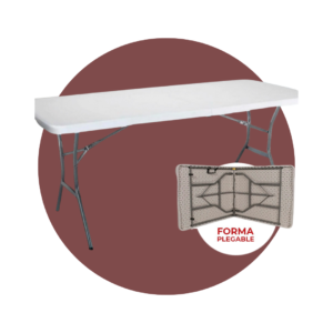 MESA PLEGABLE RECTANGULAR 279
