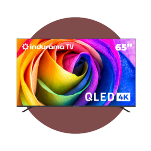 TELEVISOR 65 INDURAMA QLED 4K GOOGLE TV