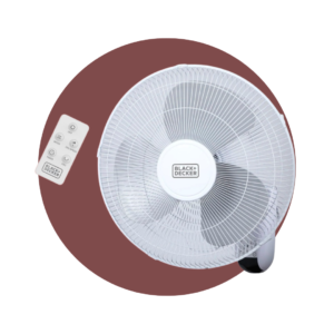 BFWL16R (1) VENTILADOR DE PARED BLACK+DECKER 16" BLANCO