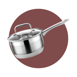 CACEROLA HAUS ROLAND ACERO INOX 18CM