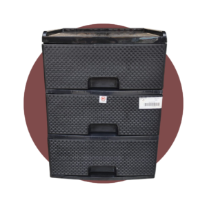 CAJONERA ZITRO 3 PISOS RATAN