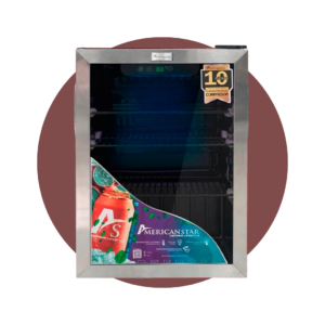 AS-70UEL-F (1) MINIBAR VITRINA AMERICAN STAR 70 LITROS