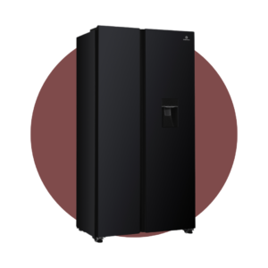 REFRIGERADORA INDURAMA SIDE BY SIDE 433 LITROS NEGRA | RI-7469D NE