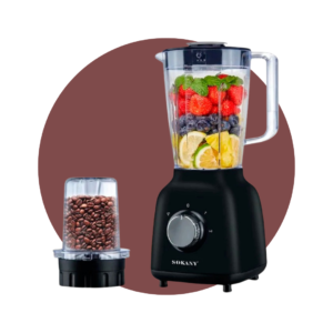 LICUADORA SOKANY 2EN1 1.6L 500W