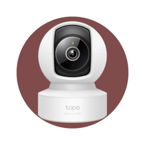 TPLINKTAPO-C232 Cámara de seguridad TAPO Wi-Fi para el hogar con IA función Pan/Tilt