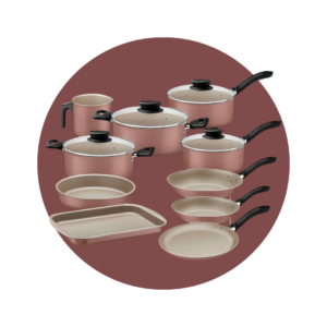 OLLA TRAMONTINA BATERIA X10 PIEZAS