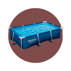 PISCINA BEST WAY TUBO RECTANGULAR 259X170X61CM