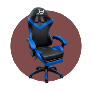 SILLA GAMER JB ELECTRONICS NEGRO/AZUL