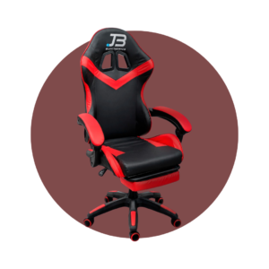SILLA GAMER JB ELECTRONICS NEGRO/ROJO