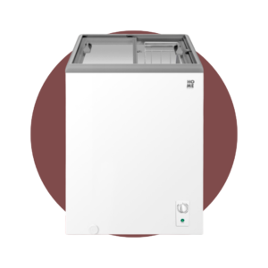 CONGELADOR TAPA DE VIDRIO HOME&CO 102L BLANCO