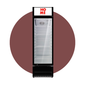VITRINA HOME&CO 211 LITROS NEGRA