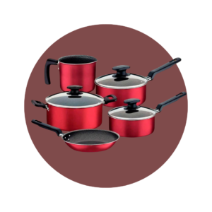 JUEGO DE OLLA TRAMONTINA X5 PZ