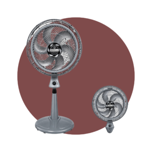 VENTILADOR 2 EN 1 MAX POWER 18" GRIS/GRIS