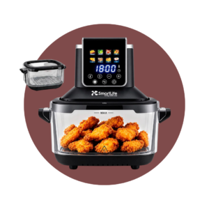 FREIDORA DE AIRE SMART LIFE + BANDEJA 3.2 LITROS