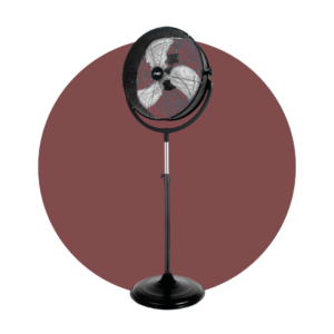 VENTILADOR SMC INDUSTRIAL 20" NEGRO 150W
